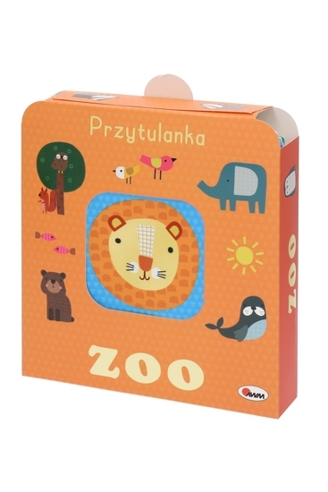 Miękka książka sensoryczna ZOO przytulanka 1