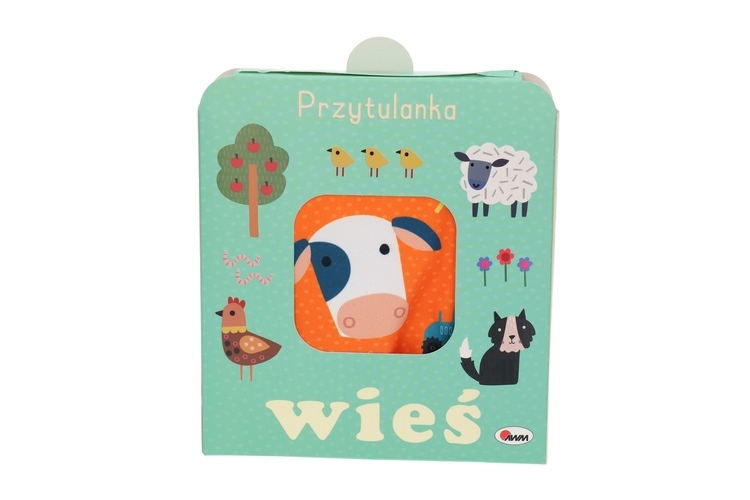 Miękka książka sensoryczna WIEŚ przytulanka 1