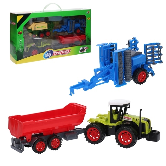 Traktor zestaw z maszynami 1