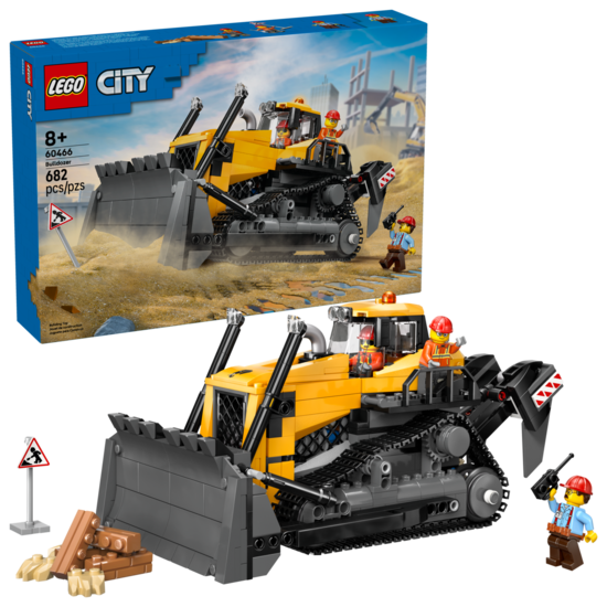 Klocki Lego CITY Żółty buldożer 1