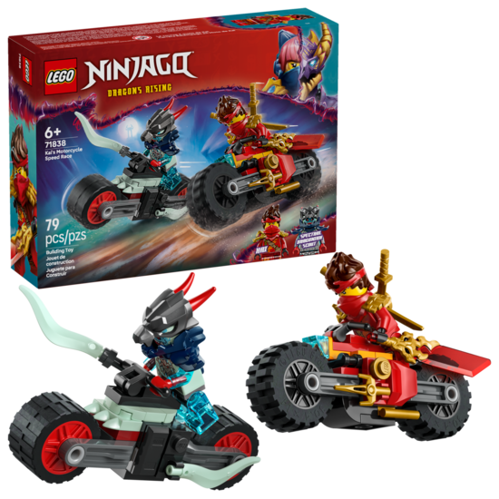 Klocki Lego NINJAGO Wyścig motocyklowy Kaia 1