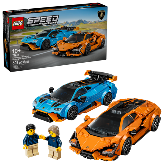 Klocki Lego SPEED CHAMPIONS Lamborghini Revuelto i Huracán STO 1