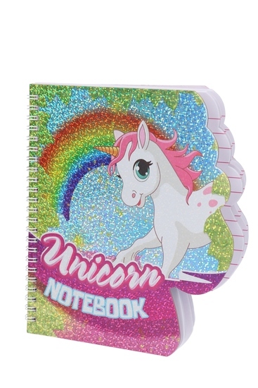 Brokatowy notes KONIK JEDNOROŻEC pamiętnik na zapiski UNICORN 1