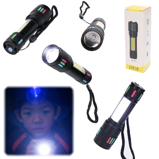 Latarka LED z ładowarką USB 1