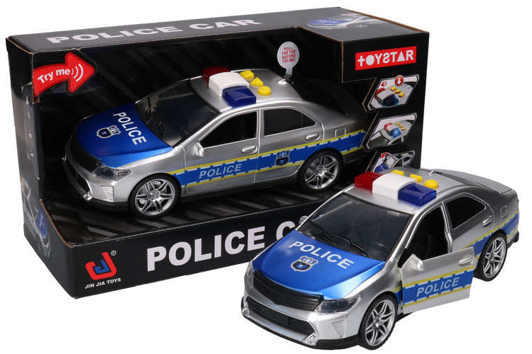 Auto POLICJA światło dźwięk KOGUT POLICYJNY 1