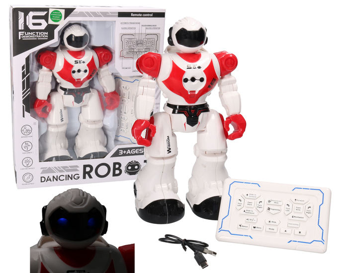 ROBOT sterowany na pilota - chodzi, tańczy, świeci  1
