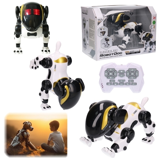 Interaktywny PIES ROBOT zdalnie sterowany na pilota i głos RC 1