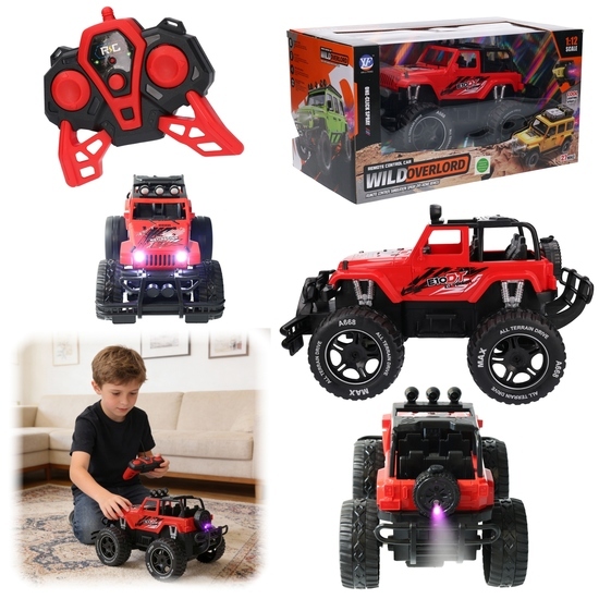 Auto terenowe zdalnie sterowane na radio RC jeep 1