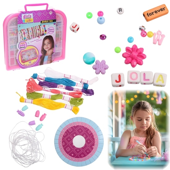 Zestaw do robienia bransoletek DIY zrób sama HAND MADE 1