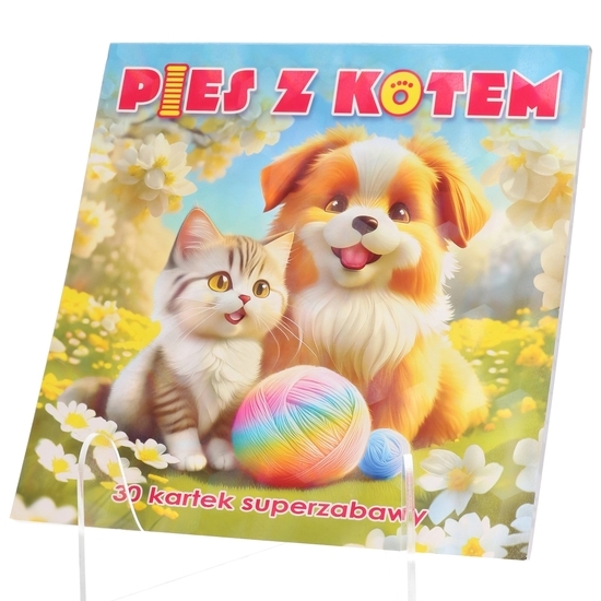 Kolorowanka PIES Z KOTEM 30 kartek super zabawy 1