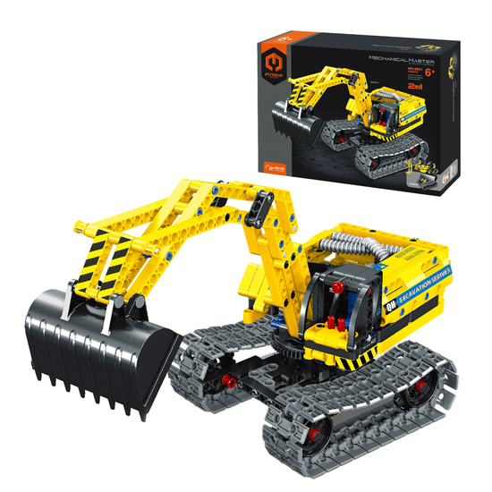 Klocki koparka-robot 2w1 342el iM.MASTER 6801 1