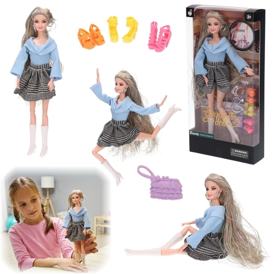 Lalka FASHION zginane ręce i nogi 1