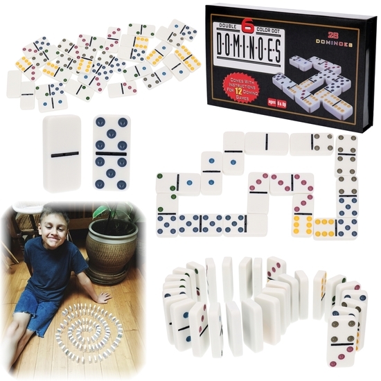 Super duże DOMINO gra logiczna 1