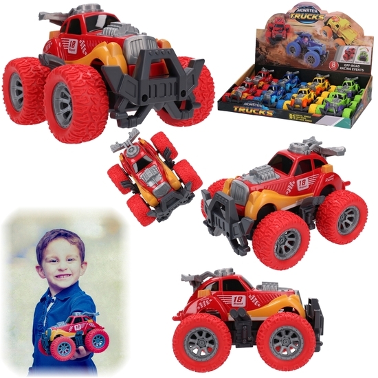 Auto Monster Truck – samochód terenowy kiwa się na boki, display 1