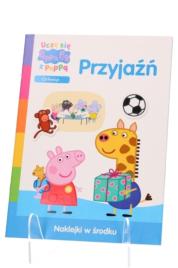 Książka PRZYJAŹŃ Uczę się z Peppą 1