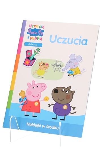 Książka UCZUCIA Uczę się z Peppą 1