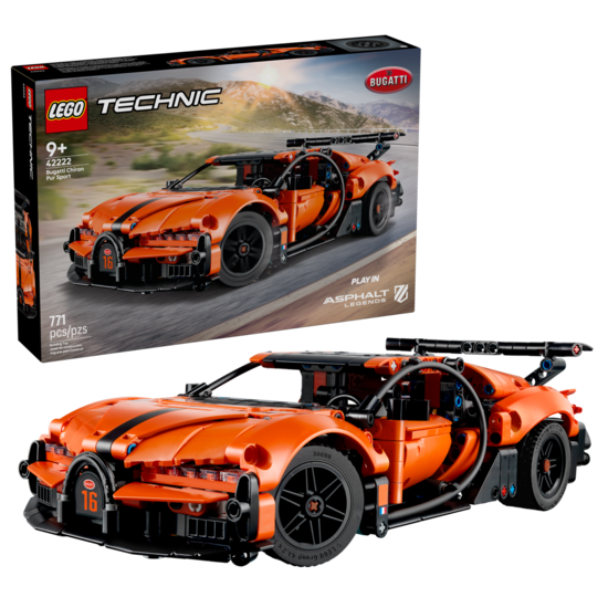 Klocki LEGO TECHNIC Hipersamochód Bugatti Chiron Pur Sport 1