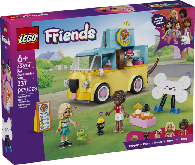 Klocki LEGO FRIENDS Furgonetka z akcesoriami dla zwierząt 1