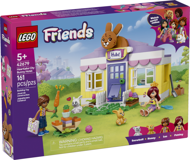 Klocki LEGO FRIENDS Hotel dla królików w mieście Heartlake 1