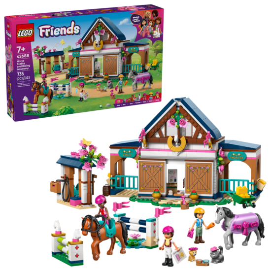 Klocki LEGO FRIENDS Stadnina i szkółka jeździecka 1