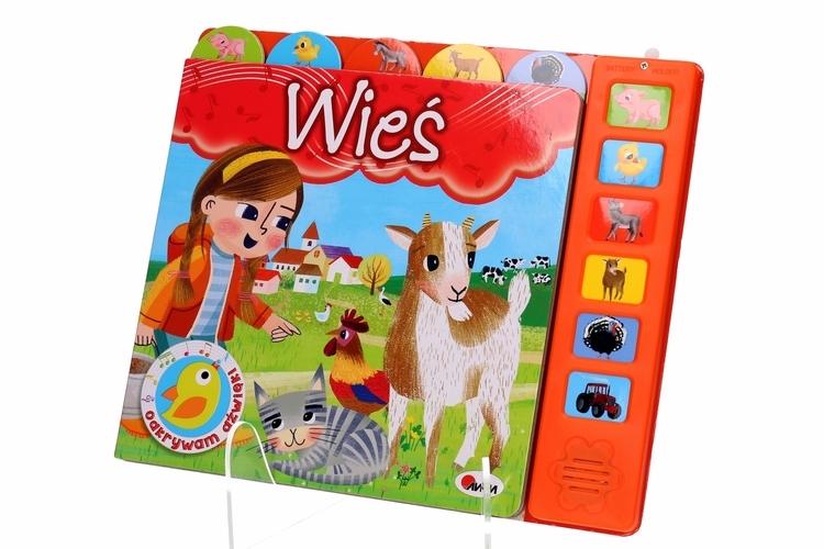 Książka dźwiekowa WIEŚ odkrywam dźwięki 1