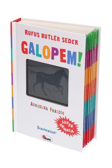Książka GALOPEM animacje 3D, zwierzęta w ruchu 1