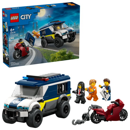 Klocki LEGO CITY Furgonetka policyjnego konwoju więziennego 1