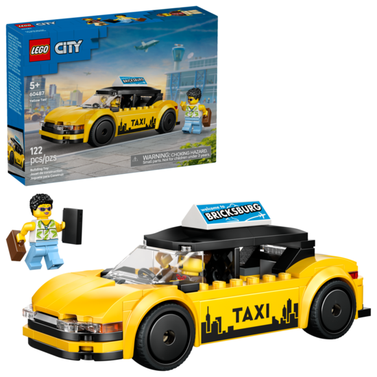 Klocki LEGO CITY Żółta taksówka 1