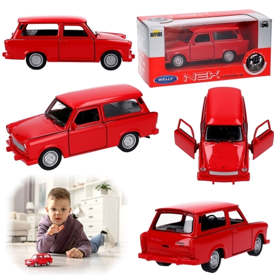 Auto Trabant P601 model metalowy z PRL WELLY 1