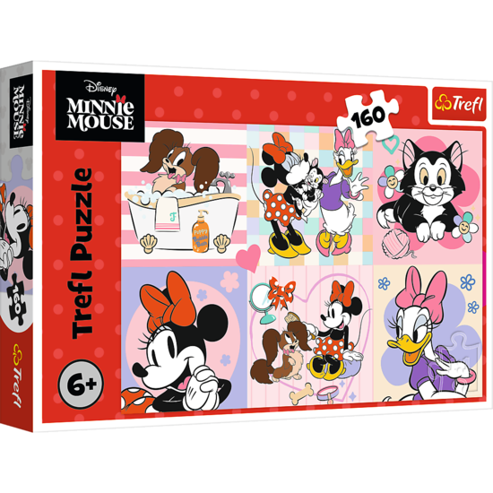 Puzzle 160 Kolorowy dzień Minnie 1