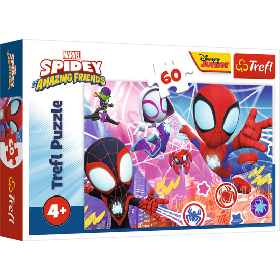 Puzzle 60 Spidey bohaterska przygoda 1