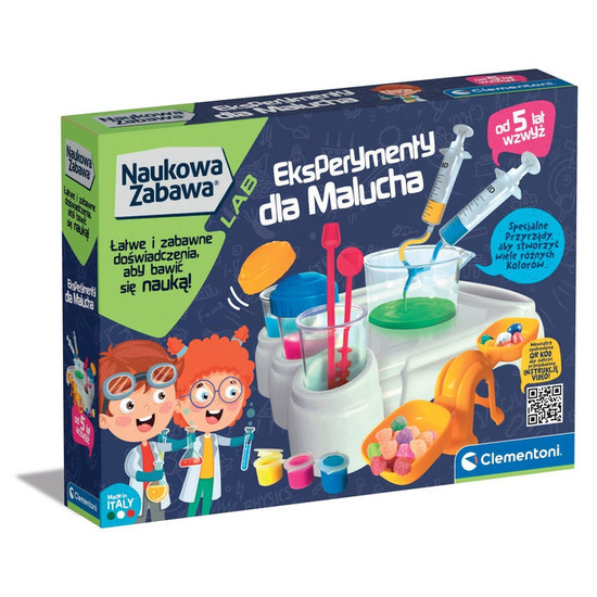 Eksperymenty dla malucha Naukowa Zabawa 1