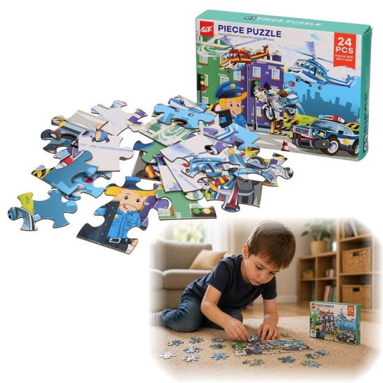 Puzzle 24 POLICJA 1