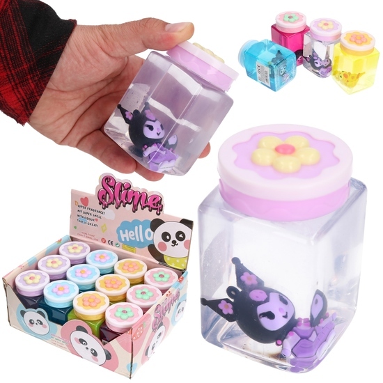 Masa żelowa GLUT SLIME z figurką KWIATEK 1