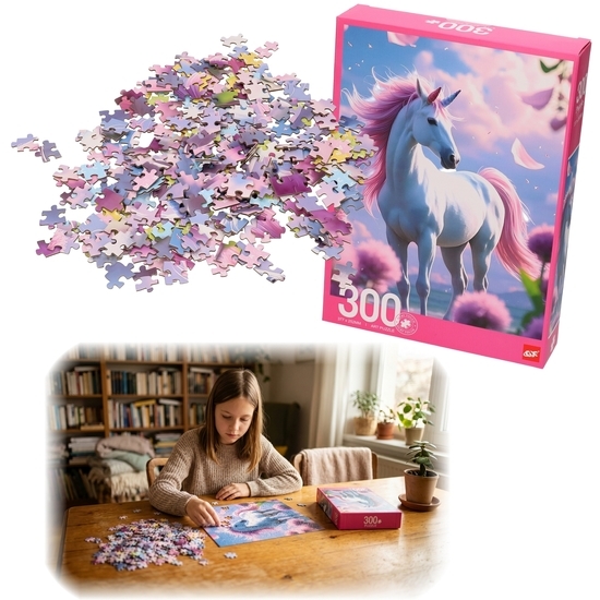 Puzzle 300 KOŃ JEDNOROŻEC 1