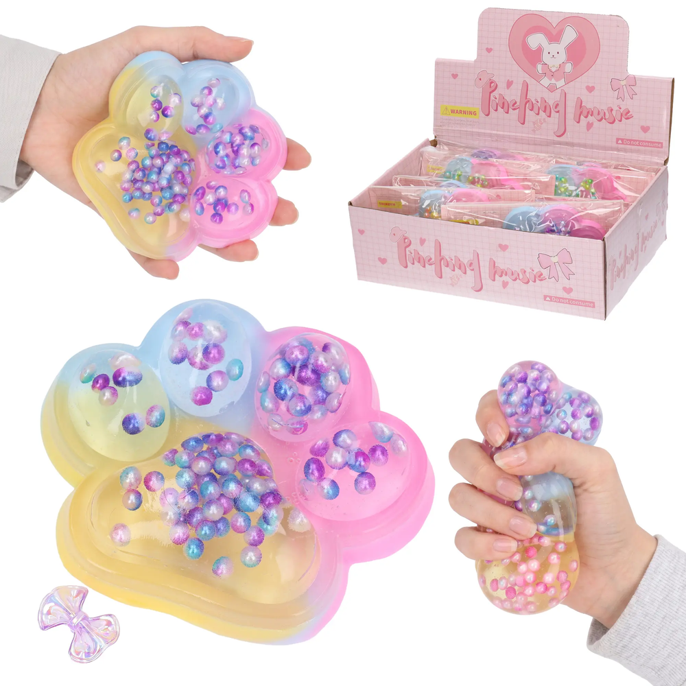 SQUISHY Gniotek antystresowy ŁAPKA PSA lub KOTA XXL 1