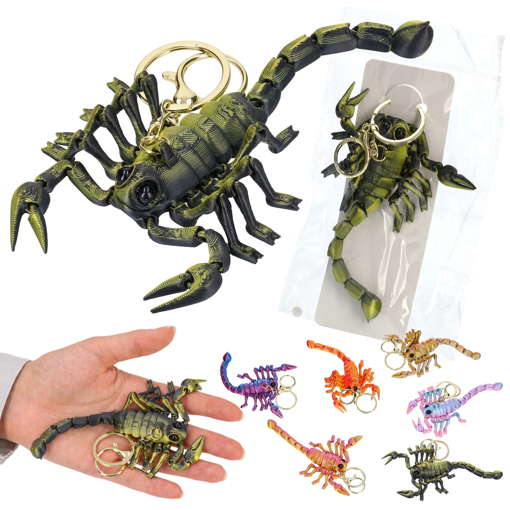Brelok SKORPION figurka 3D z drukarki 3D Hit TIK TOKA 1