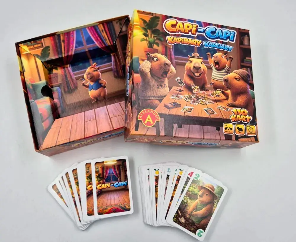 Gra KAPIBARY KARCIARY CAPI-CAPI  1