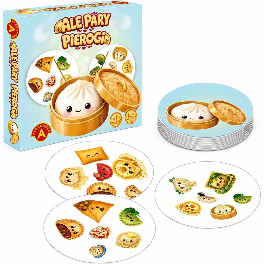 Gra ALE PARY PIEROGI gra karciana 1