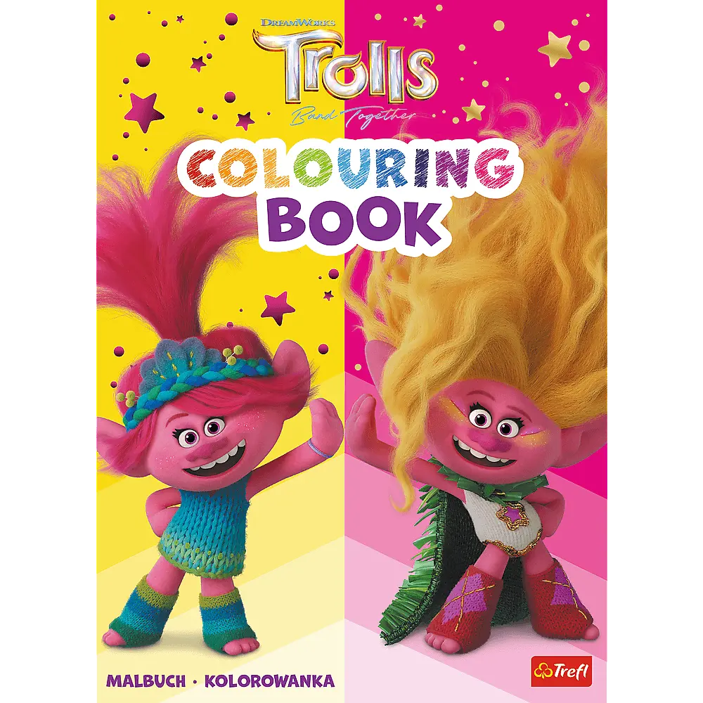 Kolorowanka Trolls 1