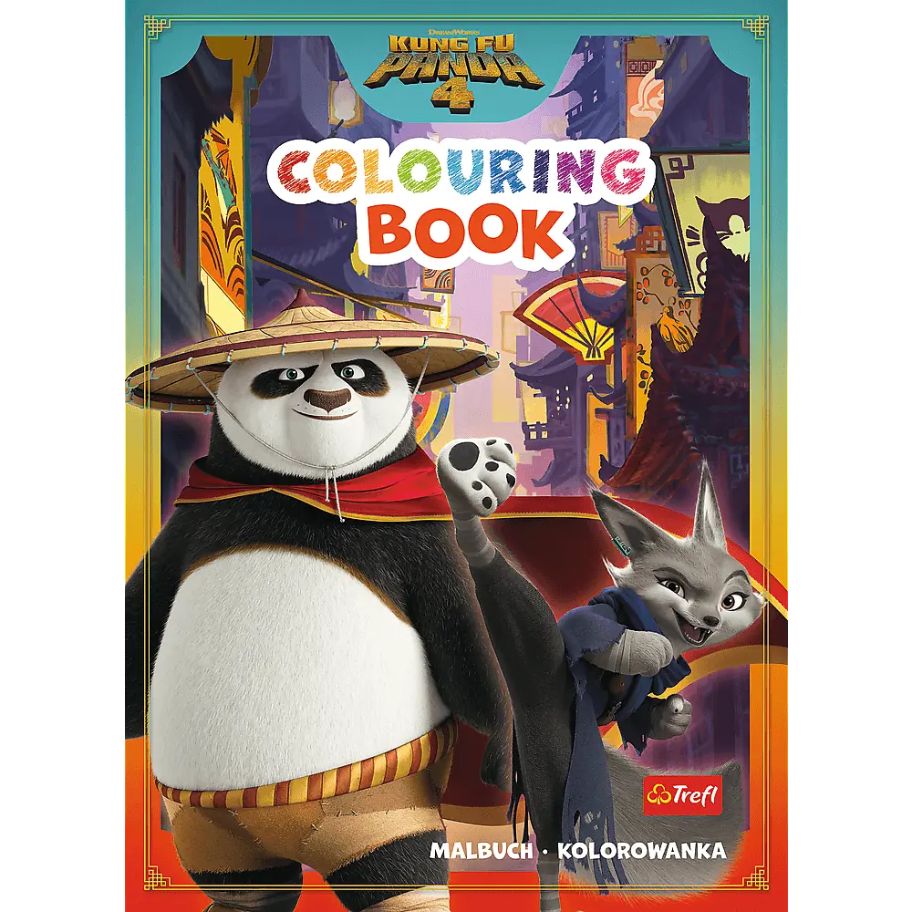 Kolorowanka Kung Fu Panda 1