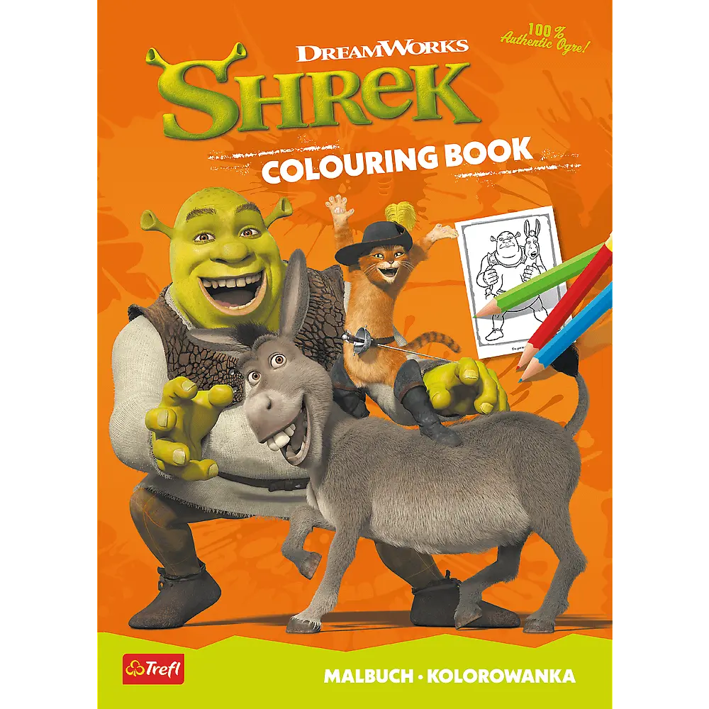 Kolorowanka Shrek 1