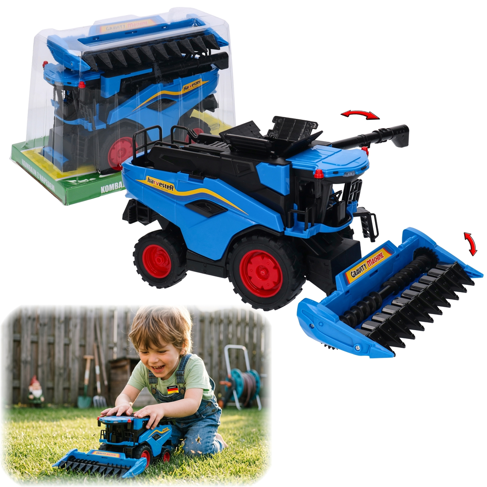 Kombajn z hederem do kukurydzy MAŁY FARMER 1