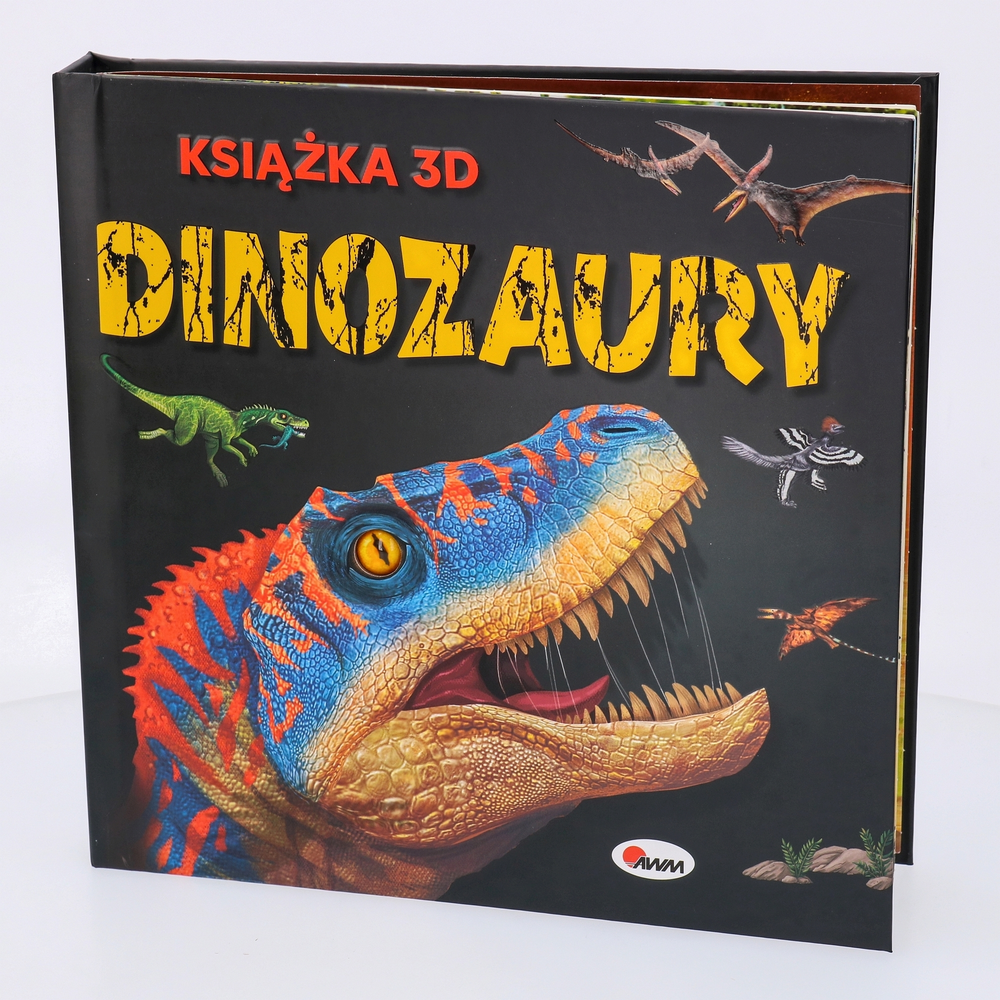 Książka 3D DINOZAURY 1