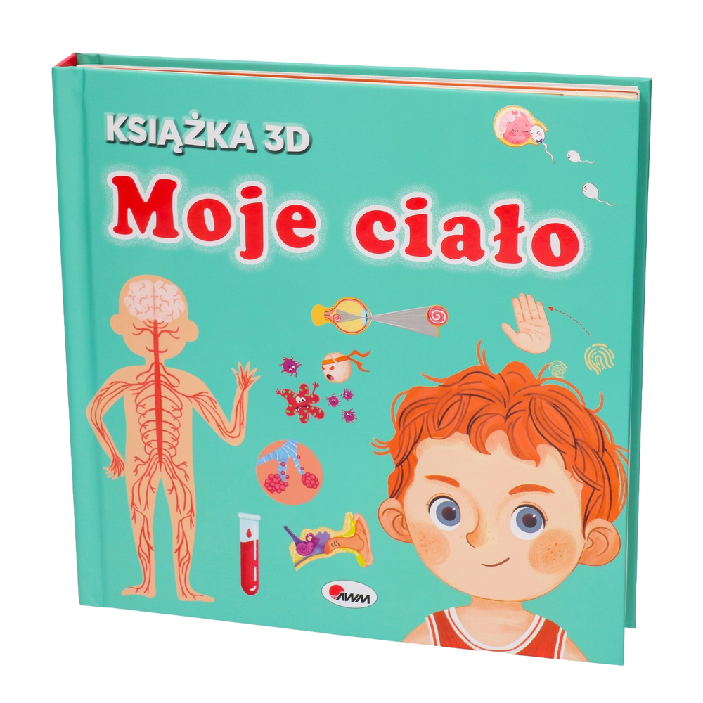 Książka 3D MOJE CIAŁO 1
