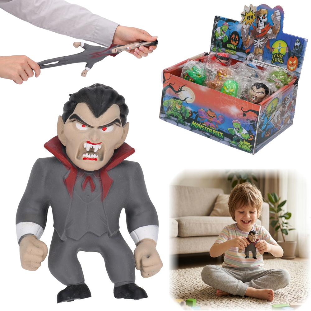 SQUISHY potworny antystresowy gniotek MONSTER ludzik 1szt 1