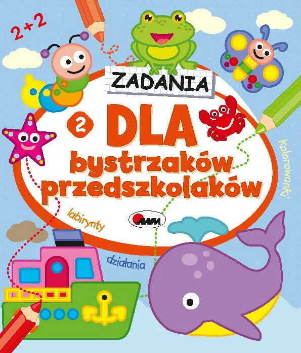 Książka Zadania dla bystrzaków przedszkolaków 2 1