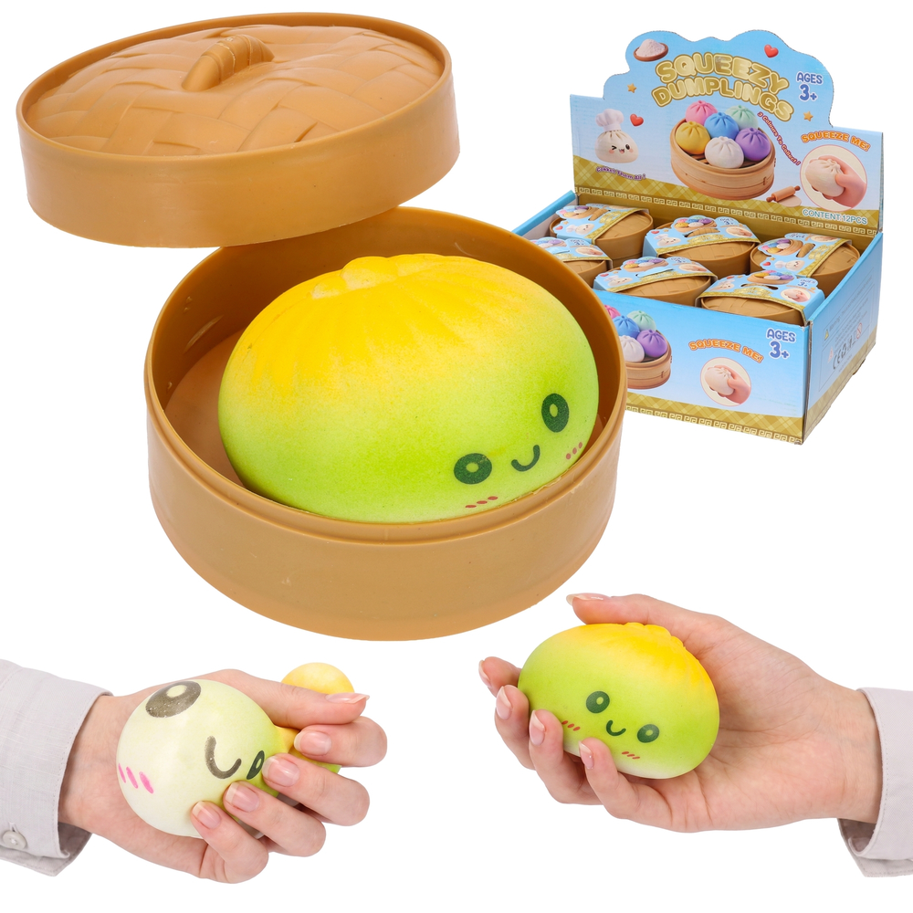 SQUISHY antystresowy gniotek PIEROŻEK w koszyczku 1
