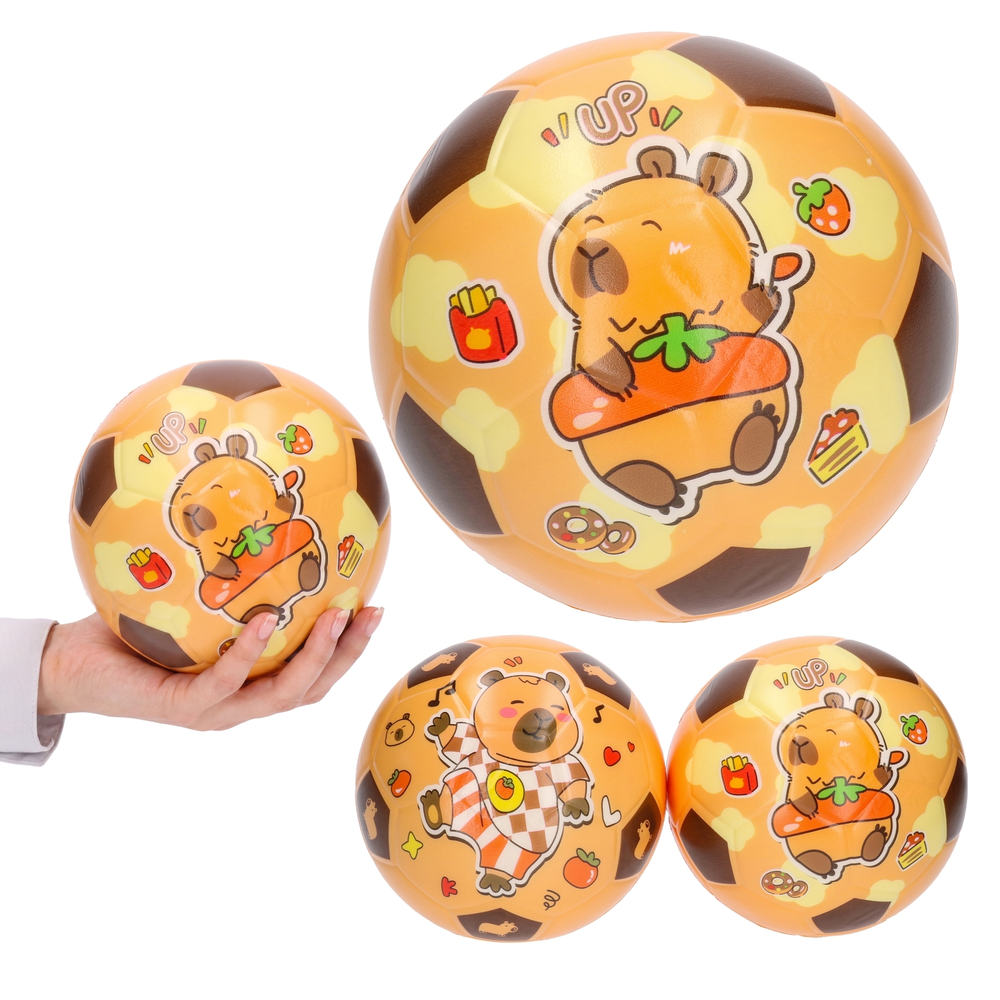 Piłka piankowa KAPIBARA mega duża XXL 13cm 1