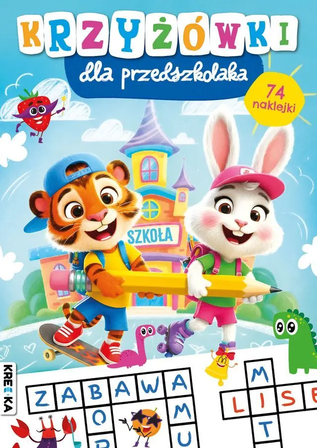 Krzyżówki dla przedszkolaków 1
